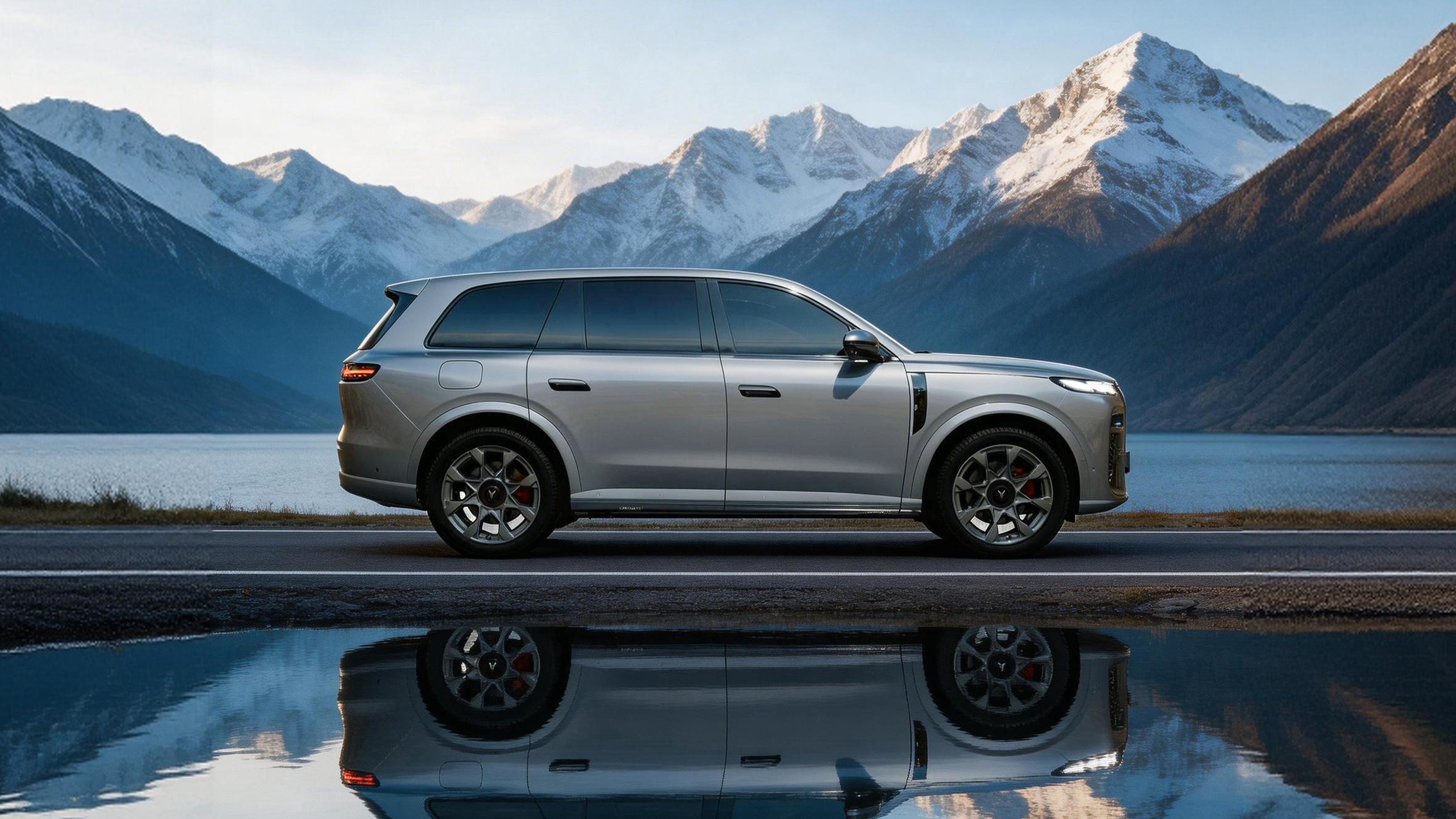Voyah Taishan X8 2026 — у горного озера